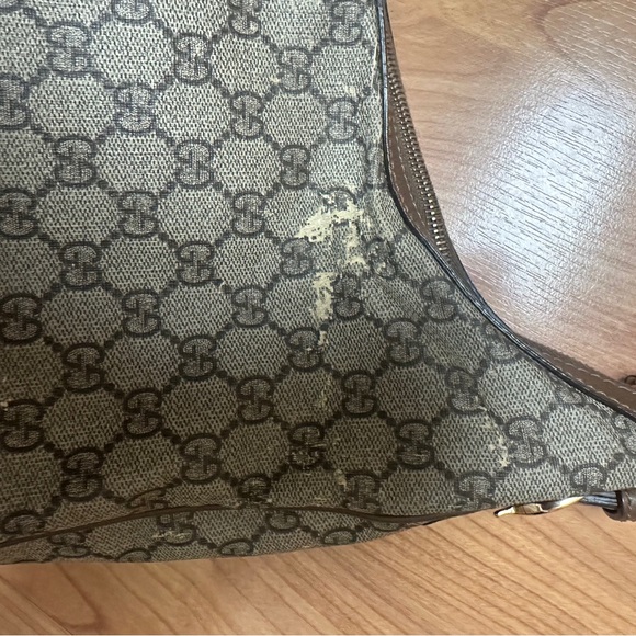 REHAB GUCCI GG MONOGRAM HOBO BAG - Picture 13 of 16